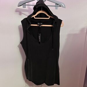 NWT Current MoodBlack Sleeveless Romper 1X